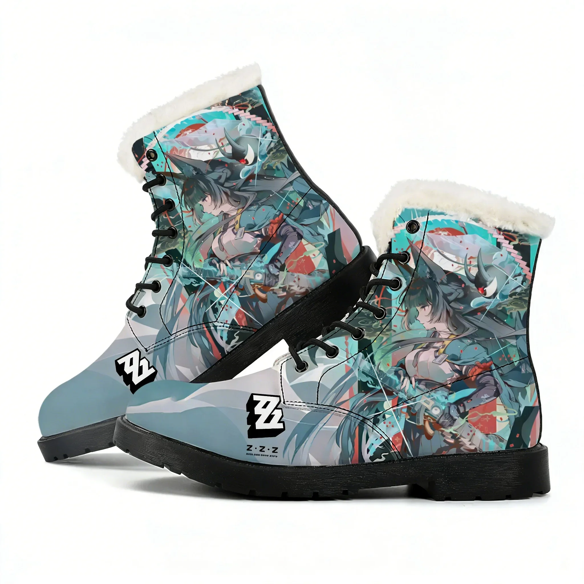 Women'S Shoes Zone - Botas de Pelúcia Absolute Zone Zero