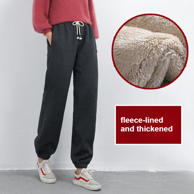Women Shoes Joggers - Calças Jogger Femininas de Cintura Alta