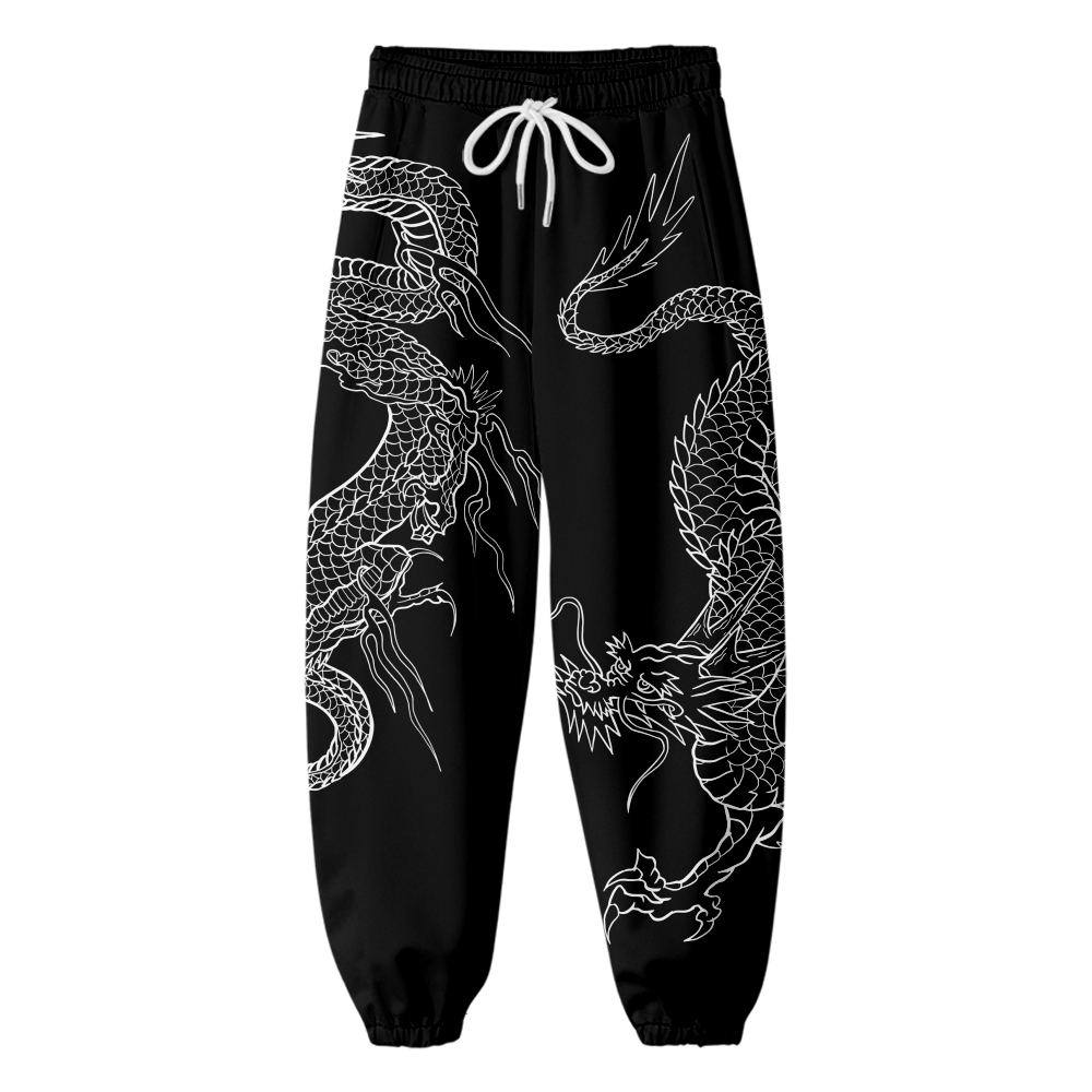 Women Shoes Joggers - Calças de Moletom 3D Anime Dragon,