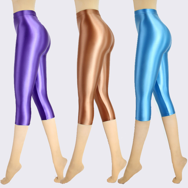 Women Shoes Joggers - Cetim de seda suave calças femininas