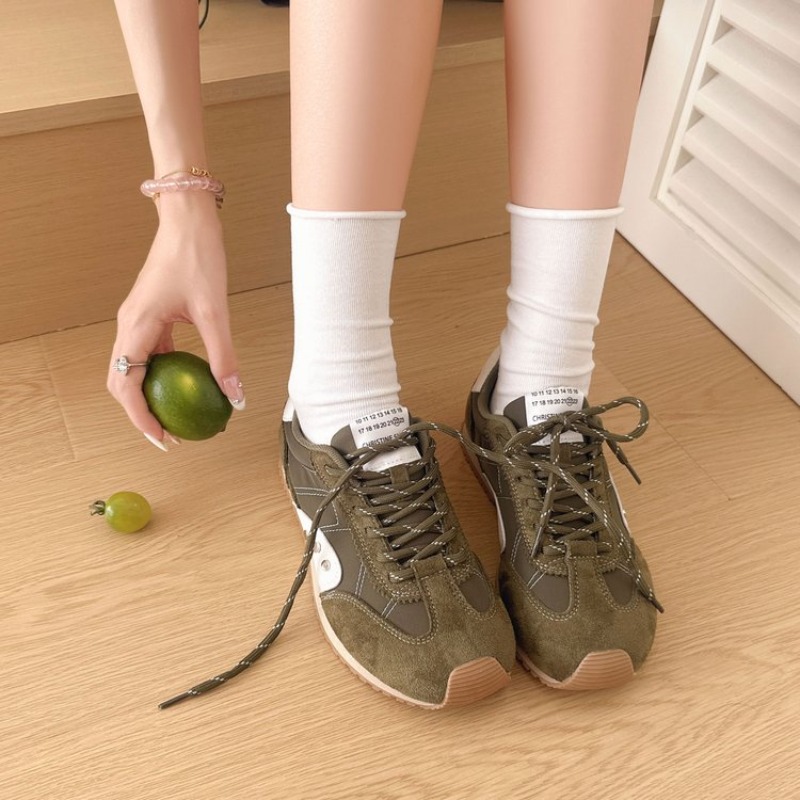 Women Shoes Running - Tênis retrô colorido para mulheres, tênis