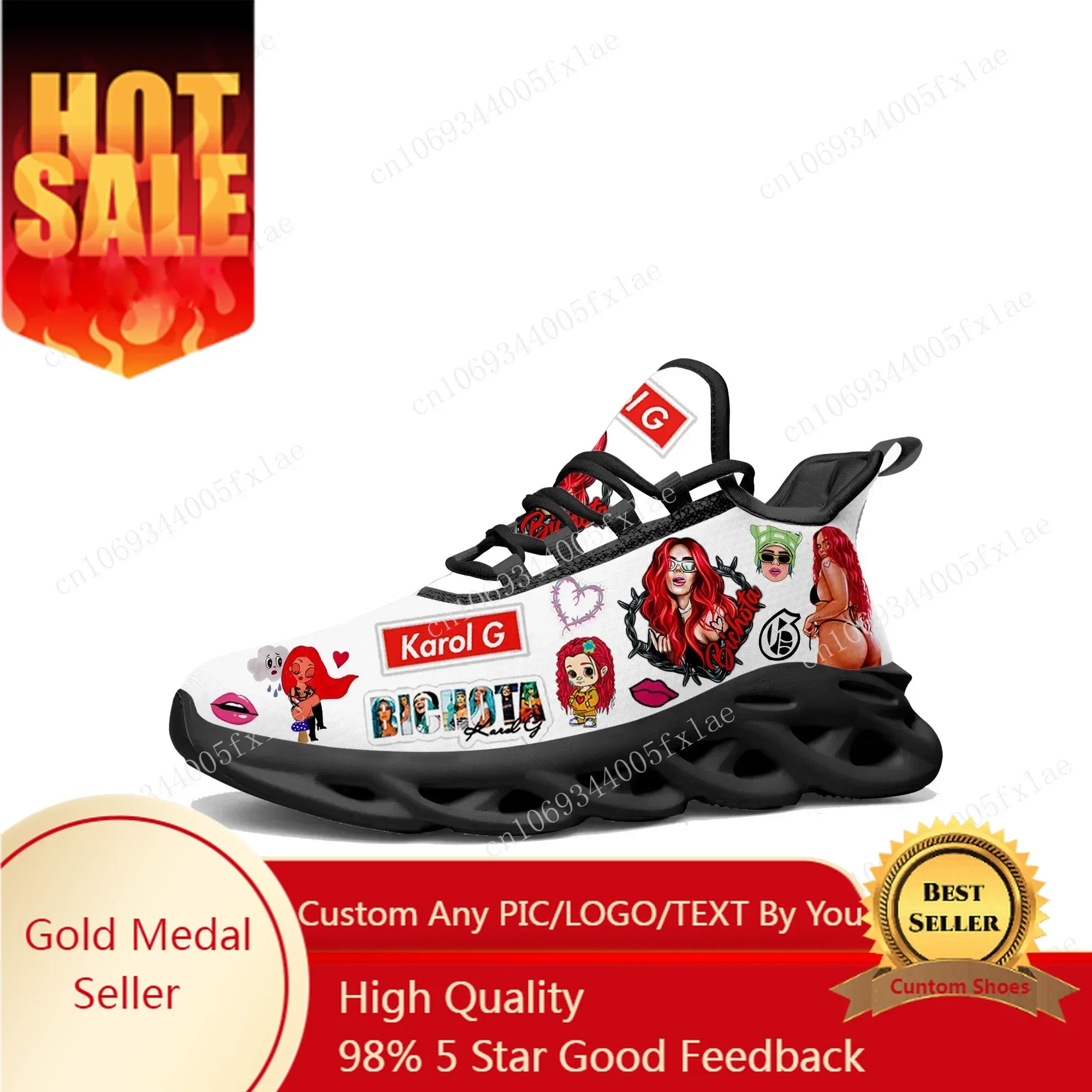 Women Shoes Running - Tênis Karol G Bichota Flats para