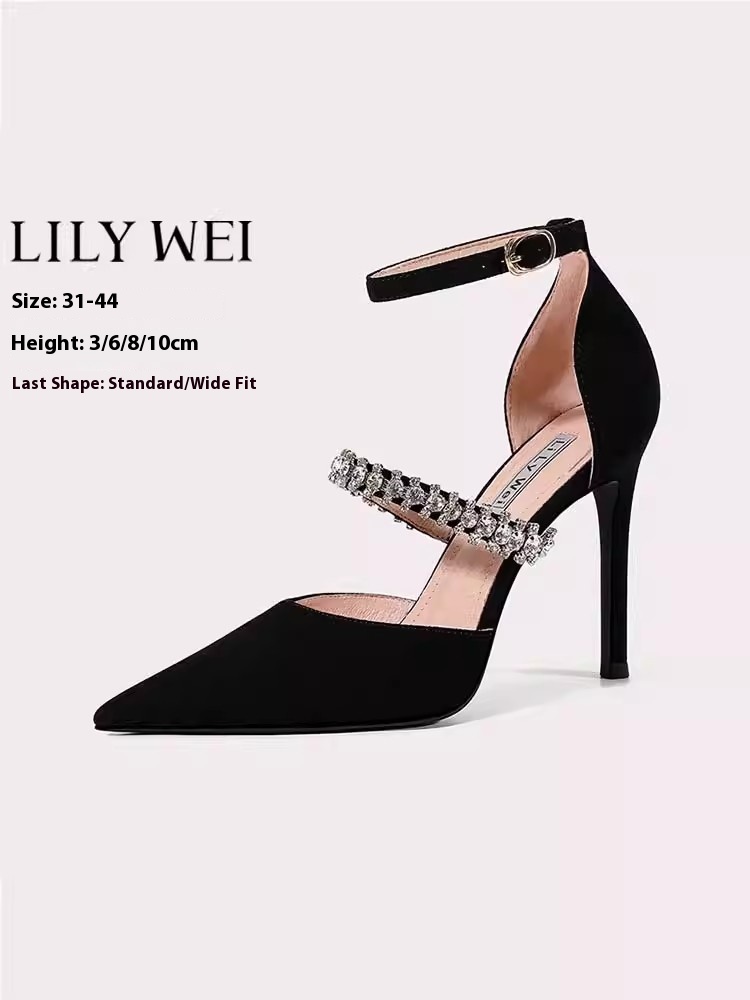 Wide Fit Heels - Sapatos de casamento de salto baixo