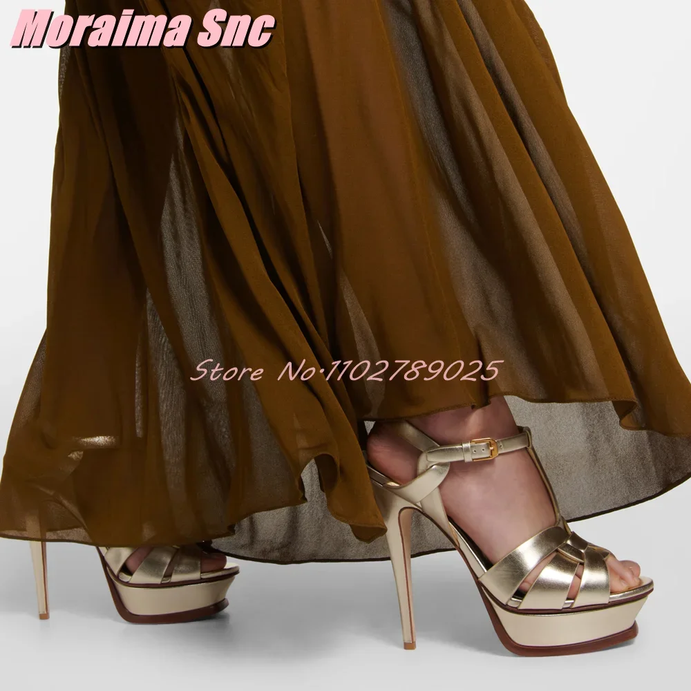 Plataforma waeve t-cinta dedo  - Wide Fit Heels avaliação e preço