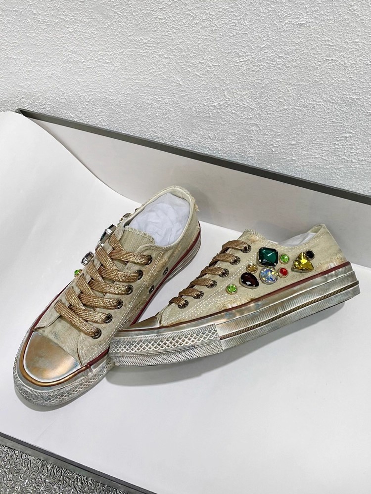Mulheres do vintage baixo cort - Women Shoes Joggers avaliação e preço