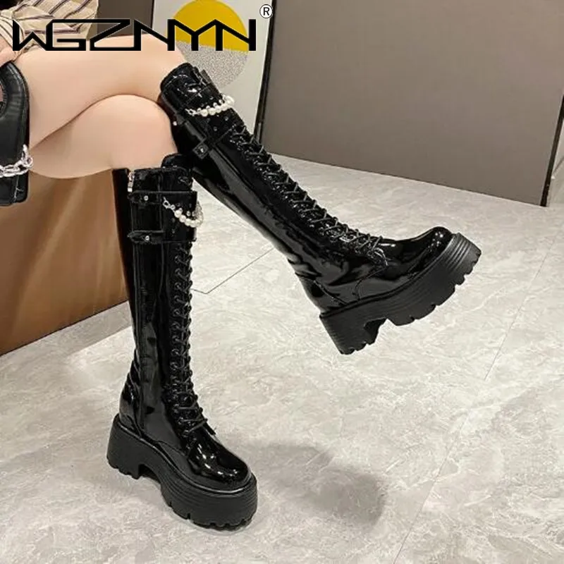 Inverno de couro quente botas  - Zip Up Boots Short avaliação e preço