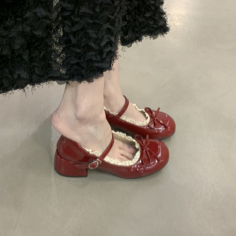 Nova Coleção Primavera 2026: S - Women'S Shoes Burgundy avaliação e preço