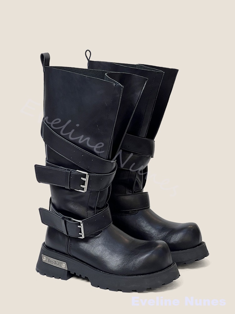 Botas de Motocicleta de Cano L - Wide Fit Heels avaliação e preço