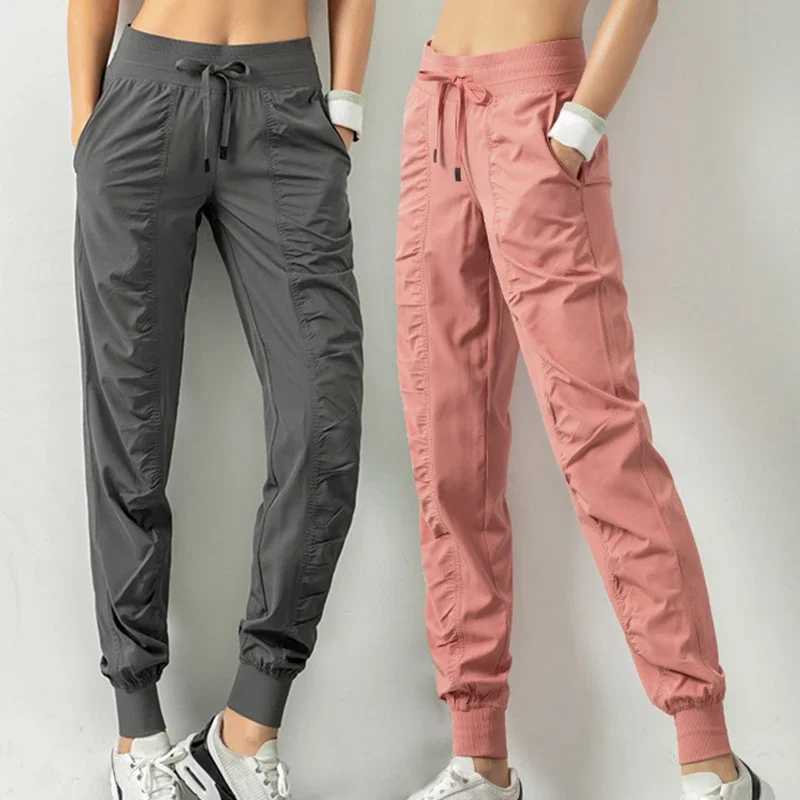 Sweatpants tecido cordão corre - Women Shoes Joggers avaliação e preço