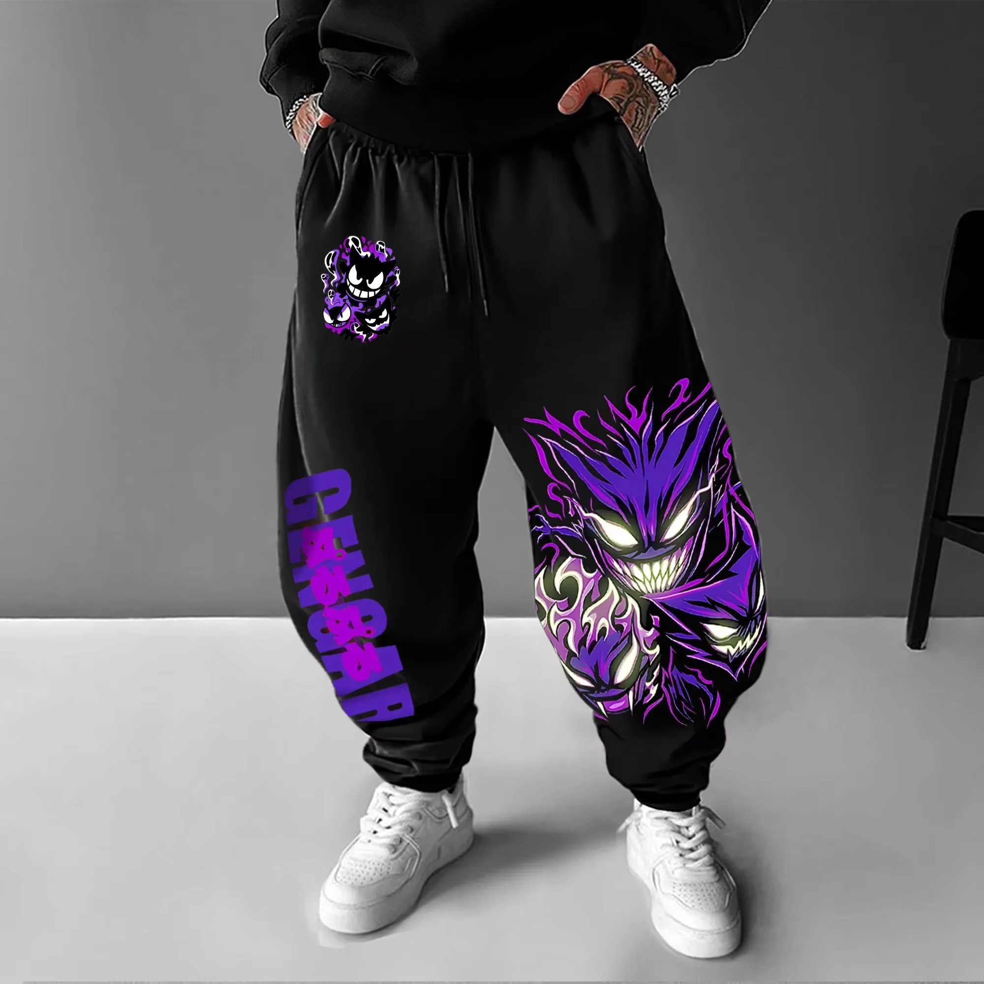 Calças de Algodão Y2K 2026 Pok - Women Shoes Joggers avaliação e preço