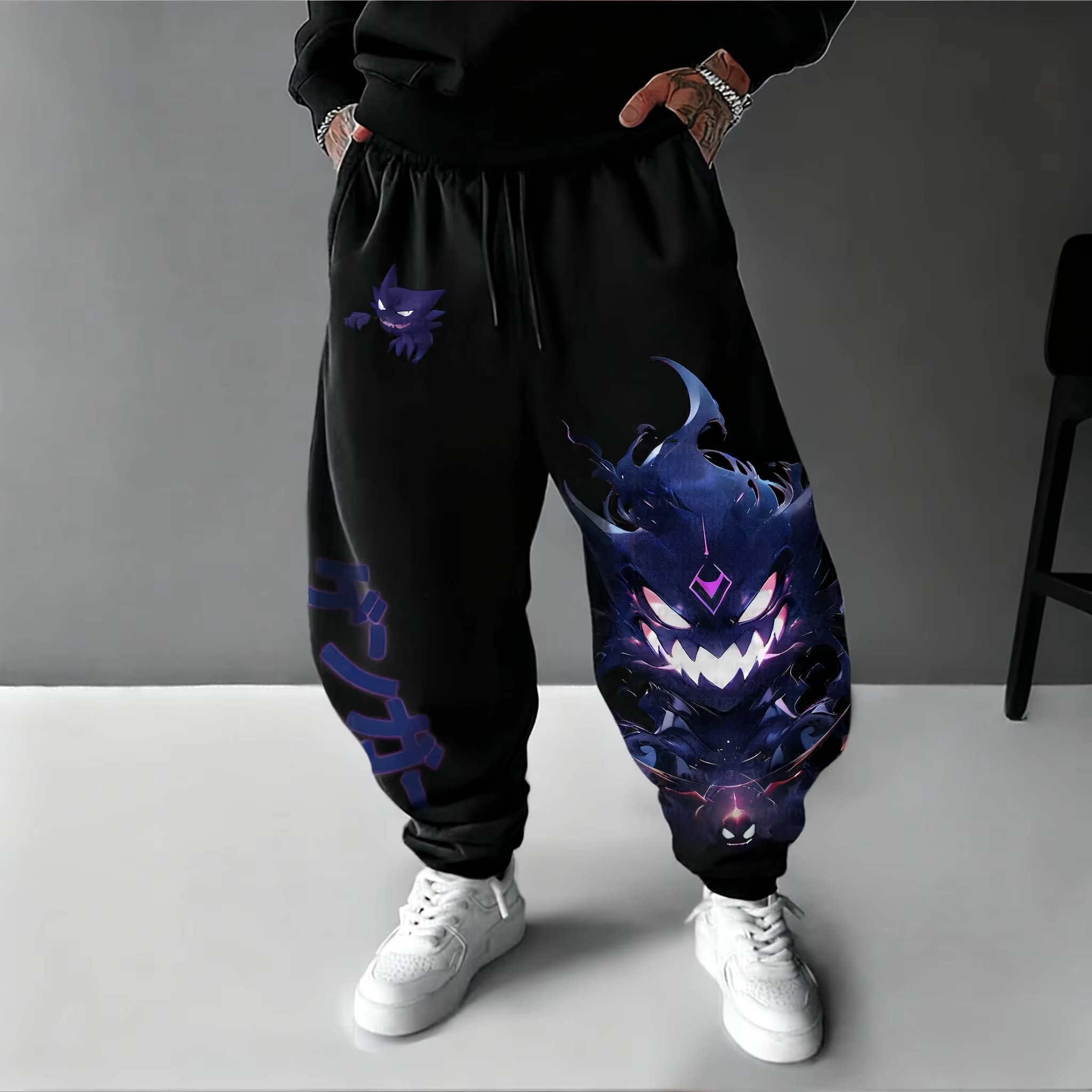 Calças de Algodão Y2K 2026 Pok - Women Shoes Joggers avaliação e preço