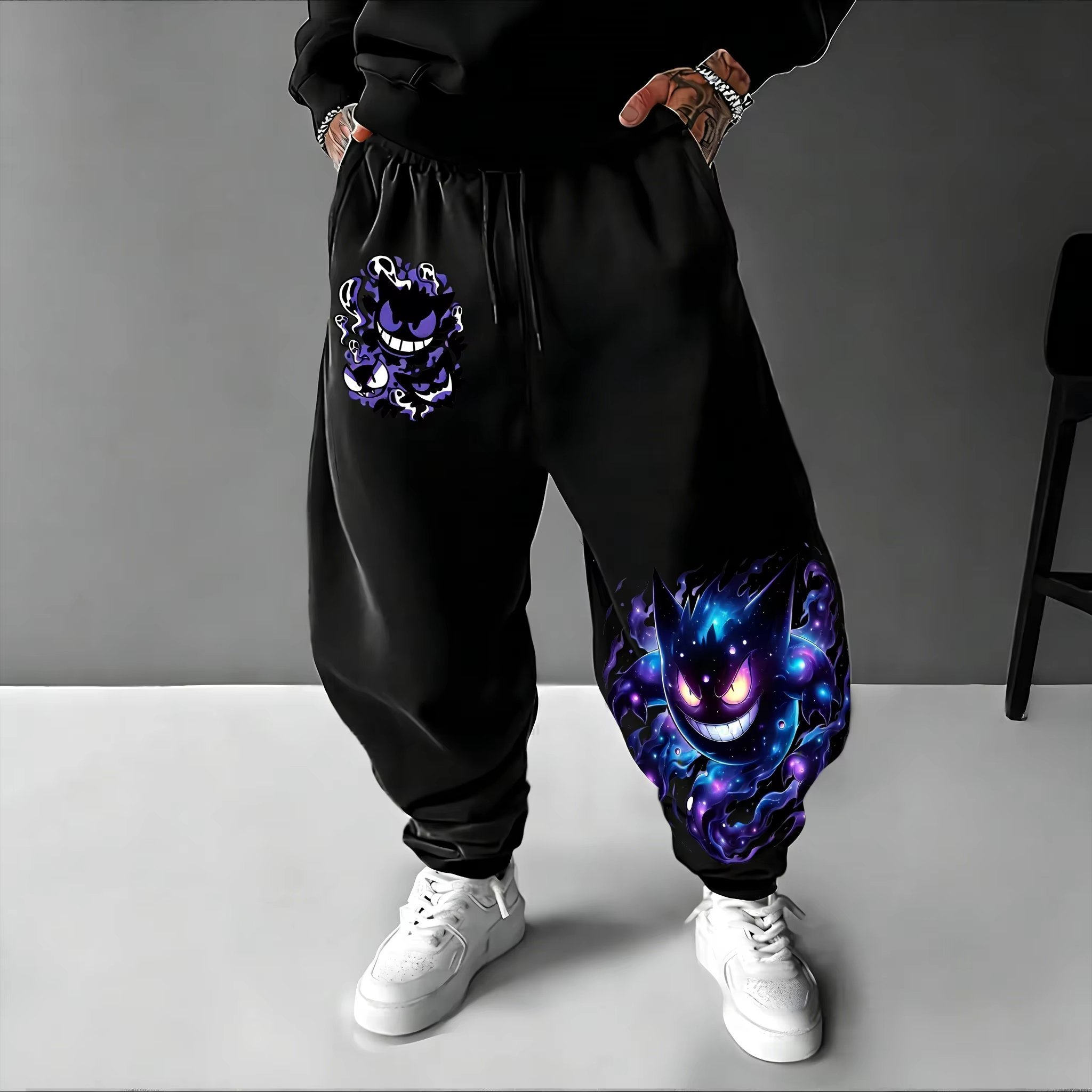 Calças de Algodão Y2K 2026 Pok - Women Shoes Joggers avaliação e preço