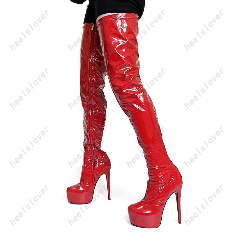 Ahhlsion Botas femininas feita - Women'S Shoes Burgundy avaliação e preço