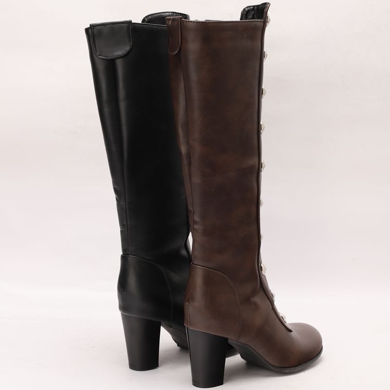 Reave gato feminino joelho bot - Zip Up Boots Short avaliação e preço