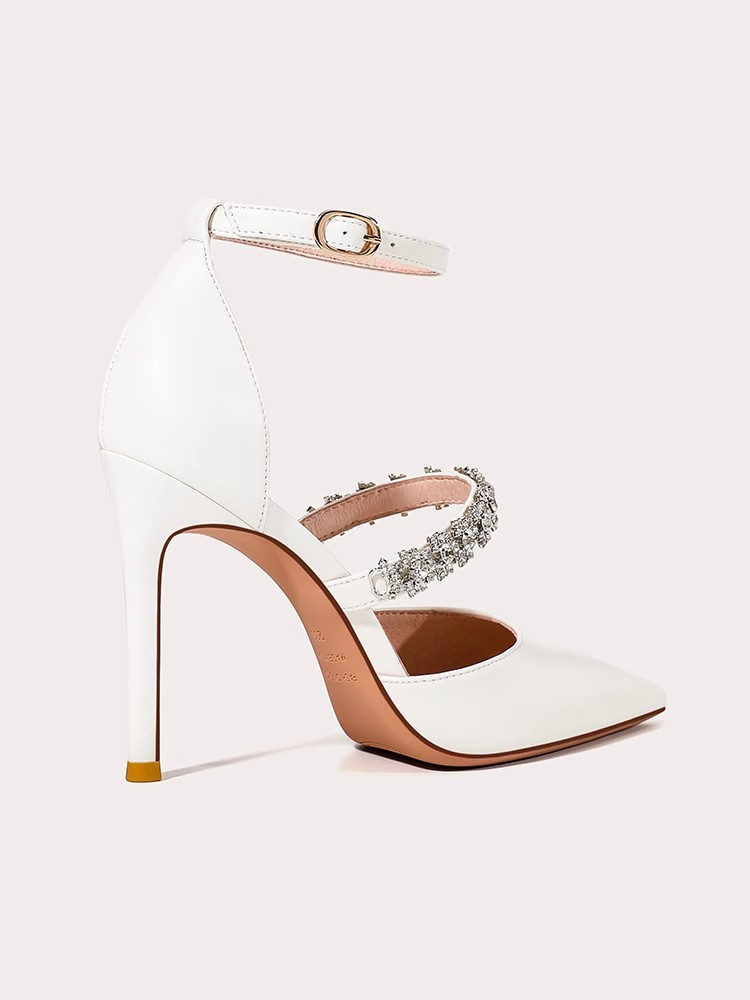 Sapatos de casamento de salto  - Wide Fit Heels avaliação e preço